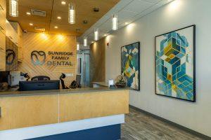 Our Clinic Reception | Sunridge Family Dental | Calgary Family Dentist | Calgary AB